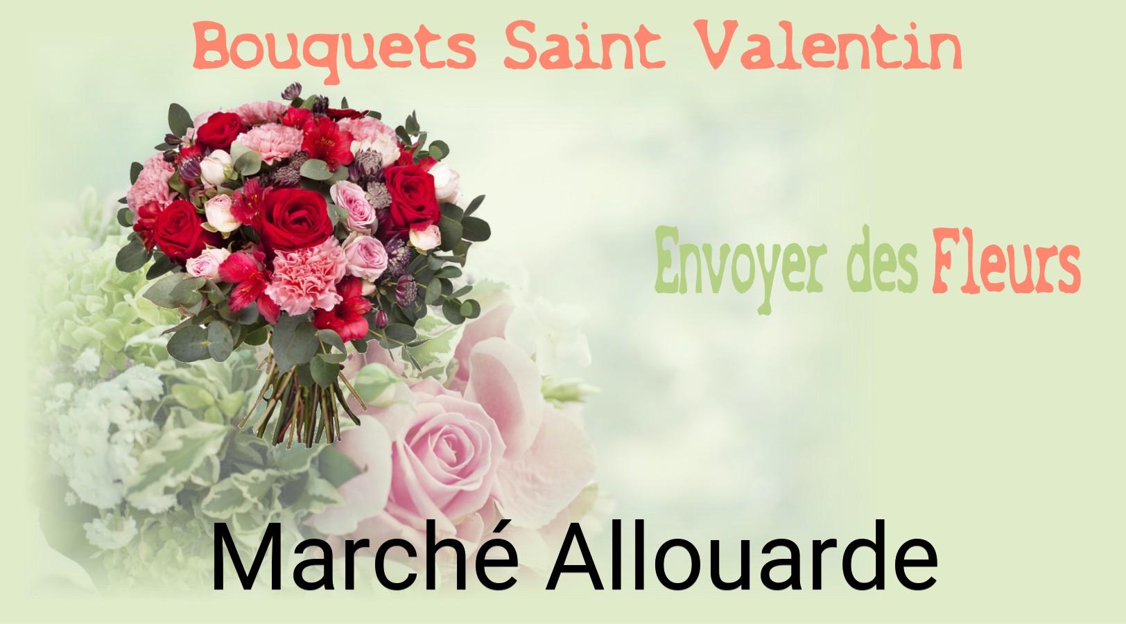 Roses de Saint-Valentin livrées à Marché-Allouarde